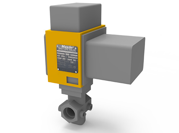 shutt off valve maxon